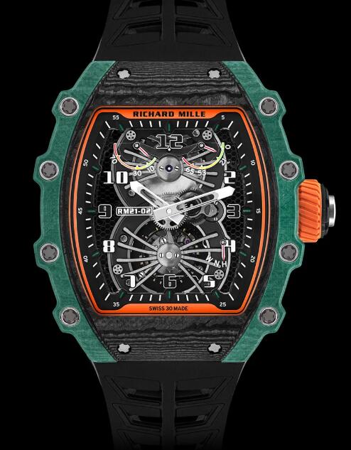 Review Replica Richard Mille RM 21-02 Manual Winding Tourbillon Aerodyne Watch